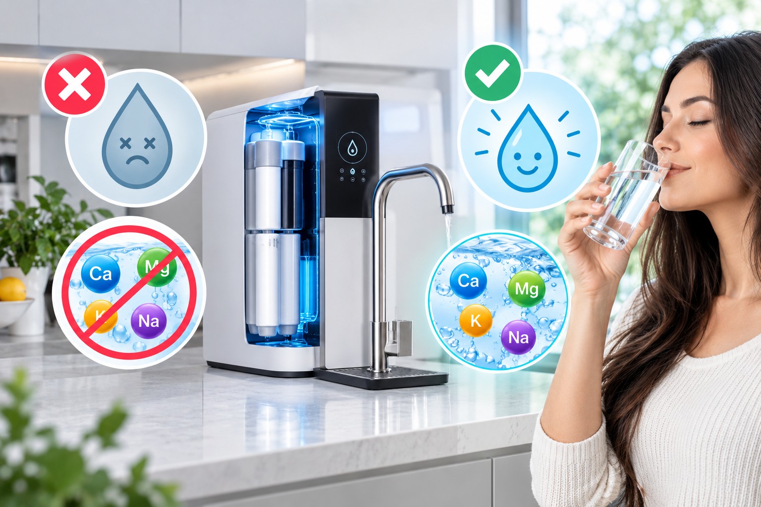 Mitos y verdades sobre el agua de ósmosis: ¿Es 'agua muerta' o elimina minerales esenciales?