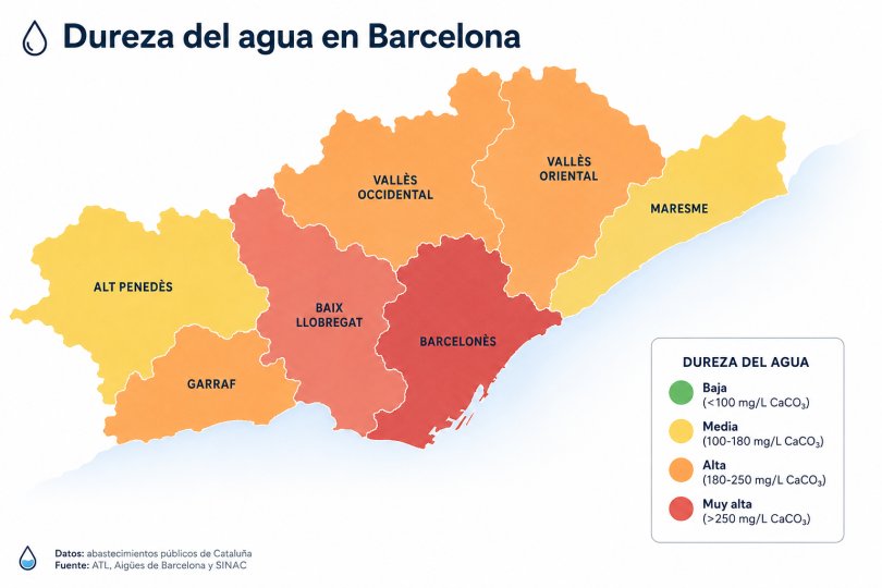 Imagen de: Mantenimiento de ósmosis en Barcelona: ¿Cómo afecta el agua de la ciudad a tus filtros?